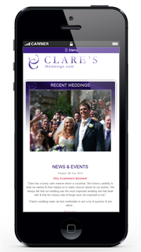 Clare's Weddings